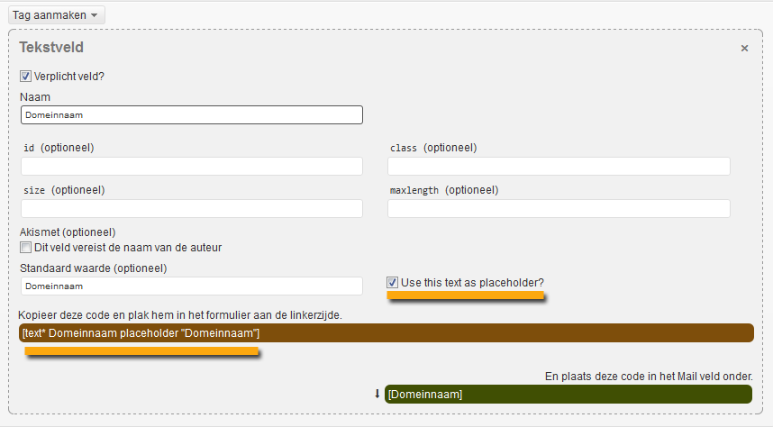 contactform7-labels-in-het-veld-wordpress